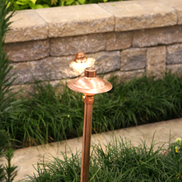 Garden Wall and Light