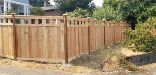 6'FT CRAFTSMAN CEDAR FENCE